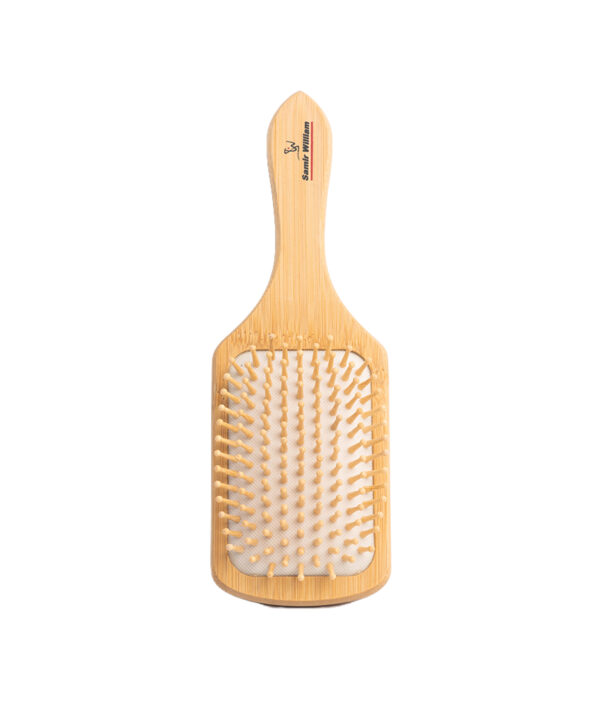 S.W Bamboo Paddle Hair Brush