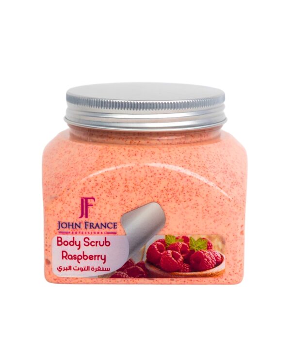 JF John France Raspberry Body Scrub 500ml