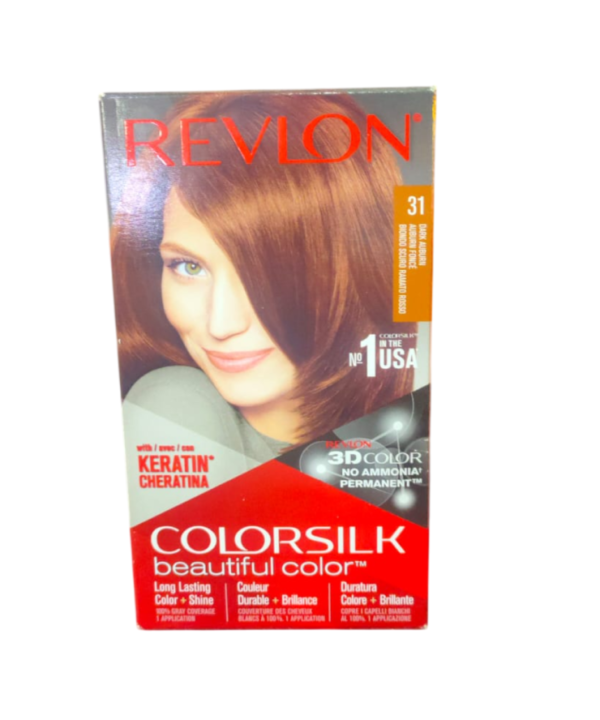 REVLON COLOR SILK 31 DARK AUBURN