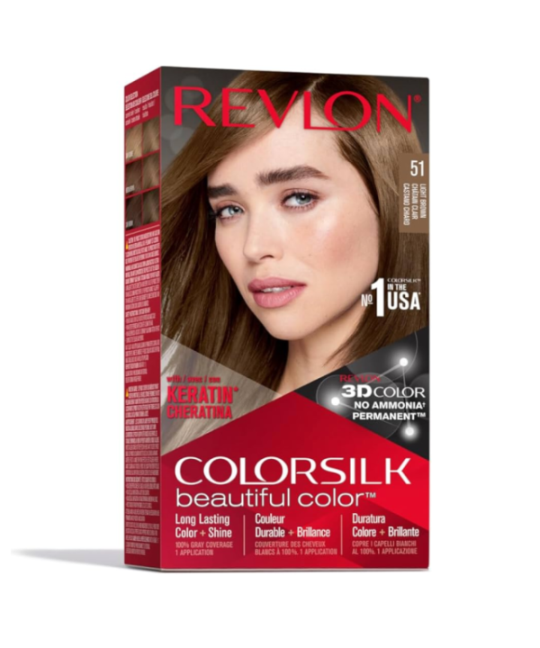 REVLON COLOR SILK 51 LIGHT BROWN