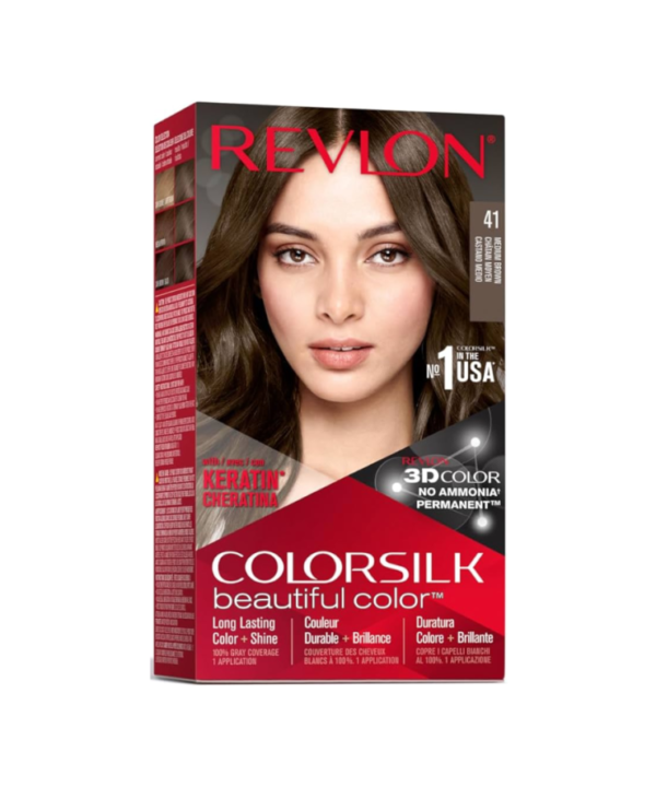 REVLON COLOR SILK 41 MEDIUM BROWN