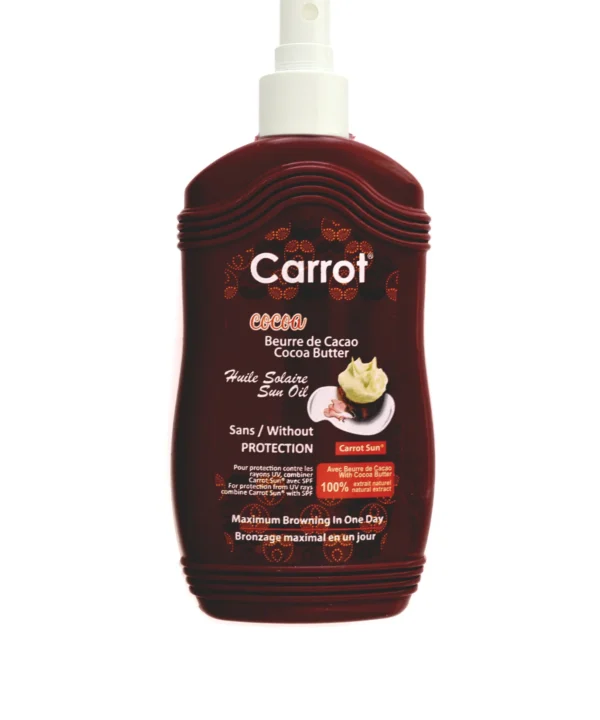 Carrot Cocoa Butter Spray Oil 200ml