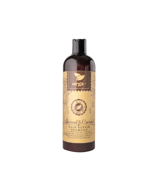 Orga +  Almond &; Coconut Hair Shampoo (500ml)