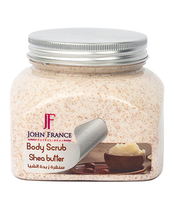 JF John France shea butter body scrub 500 ml