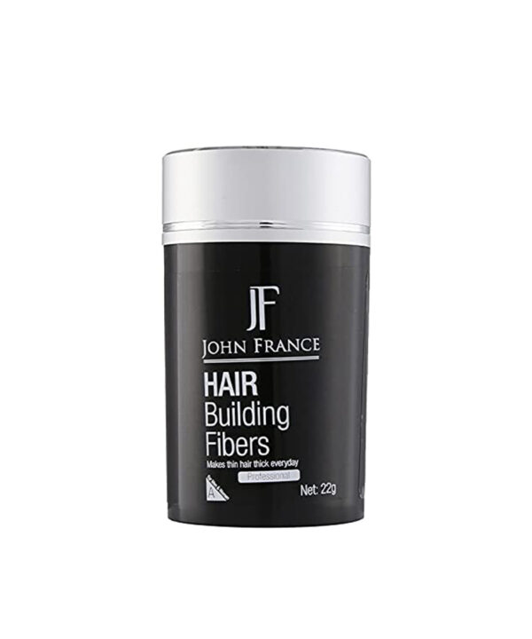 JF John France  HAIR BULDING FIBERS BLACK NO.1  22G