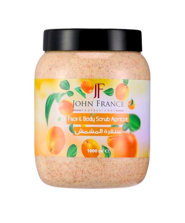 JF John France face  and body scrub Apricot 1000 ml