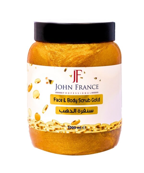 JF John France face  and body scrub gold 1000 ml