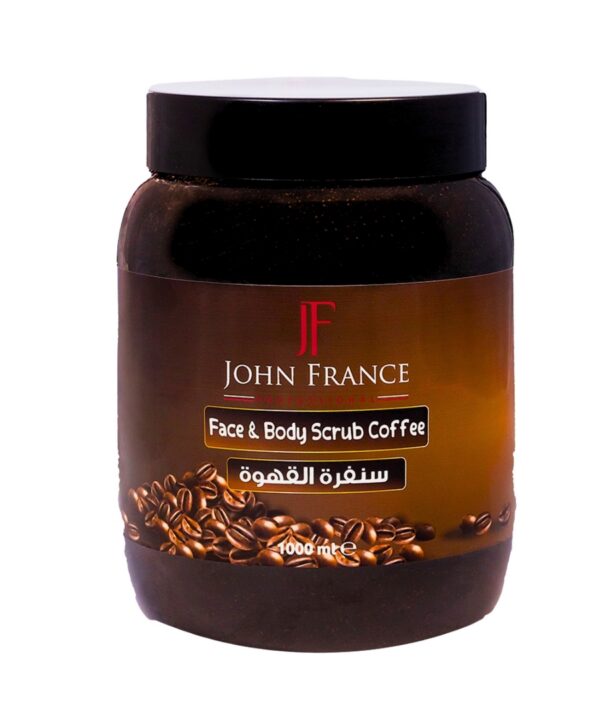 JF John France face & body scrub coffee 1000 ml