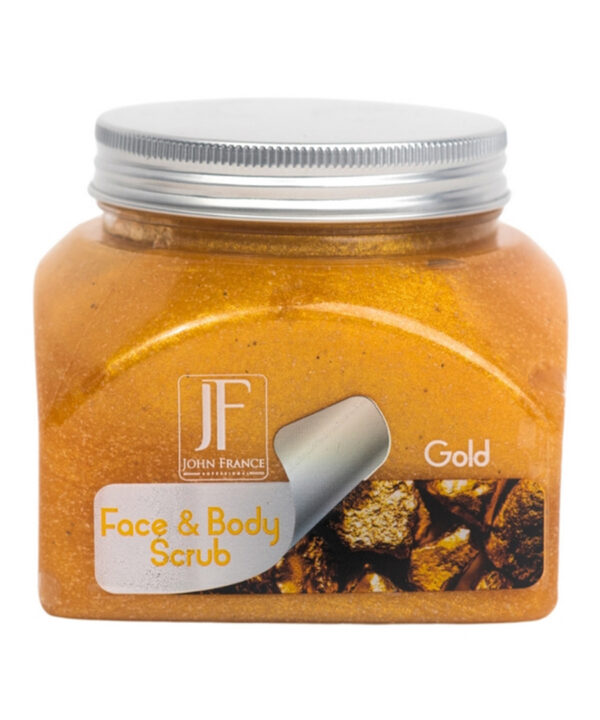 JF John France face & body scrub gold 500 ml