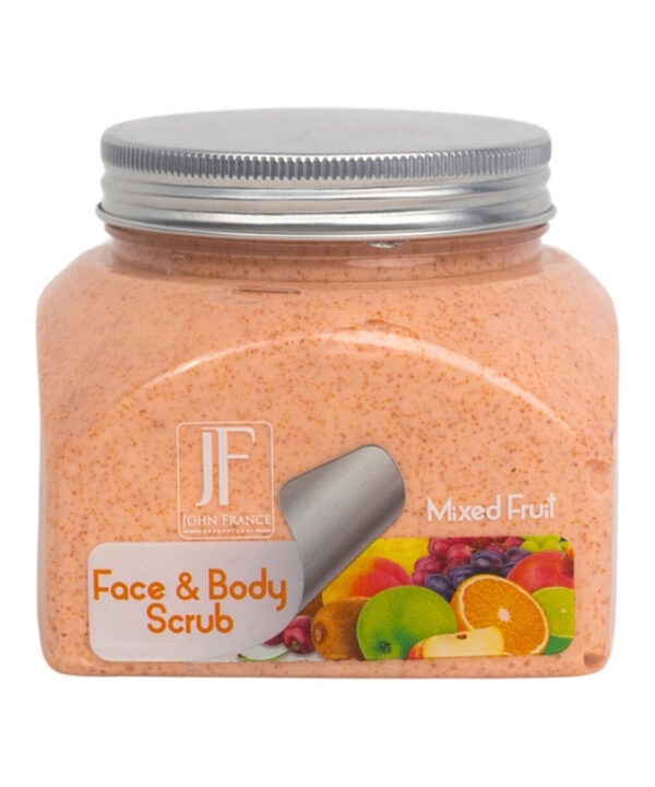 JF John France face & body scrub mixed fruit 500 ml