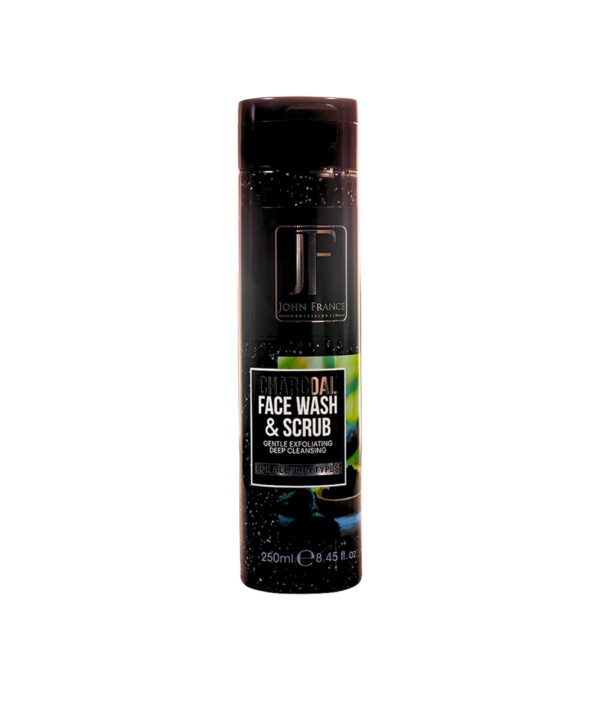 JF John France face wash & scrub charcoal 250 ml
