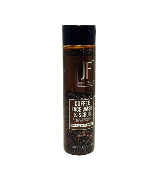 JF John France face wash & scrub coffee 250 ml