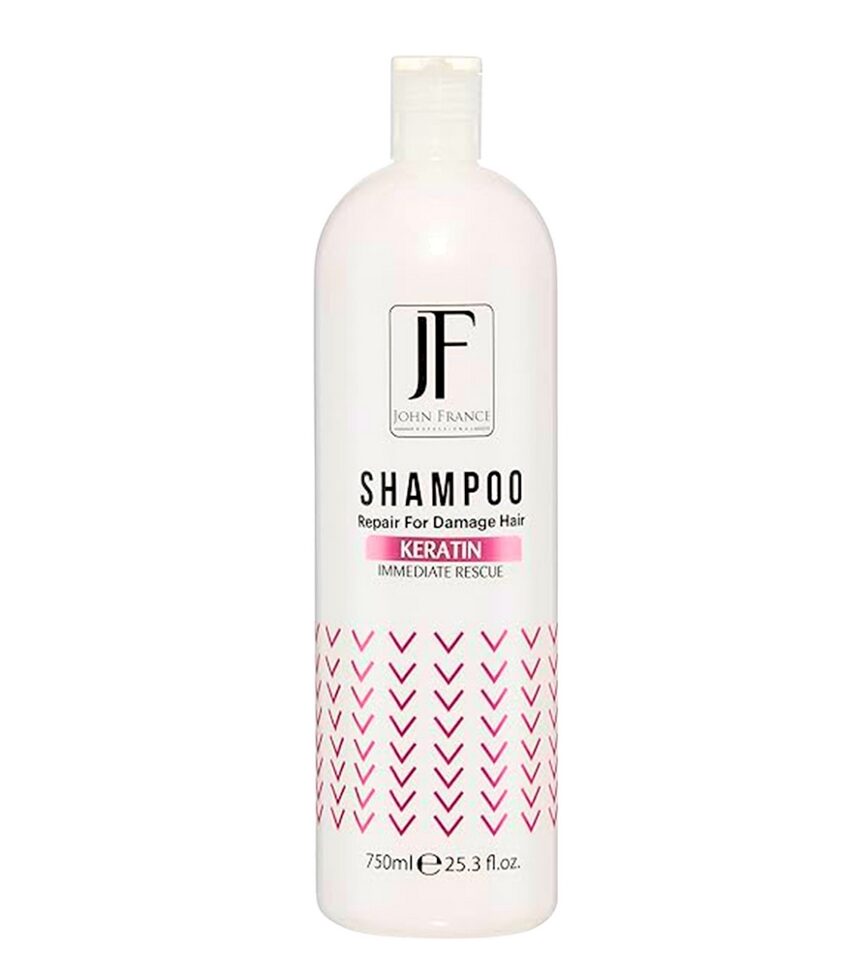Jf John France Shampoo Repair Damage Hair Keratin 750 ml