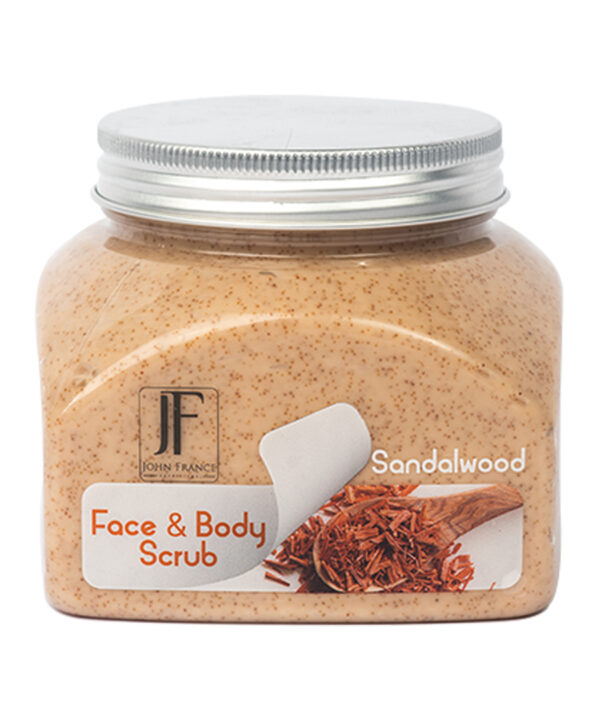 JF John France sandalwood body scrub 500 ml