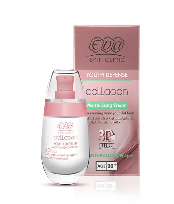 Eva Skin Clinic Collagen Moisturizing Cream For Youth (+20) - 50 ml