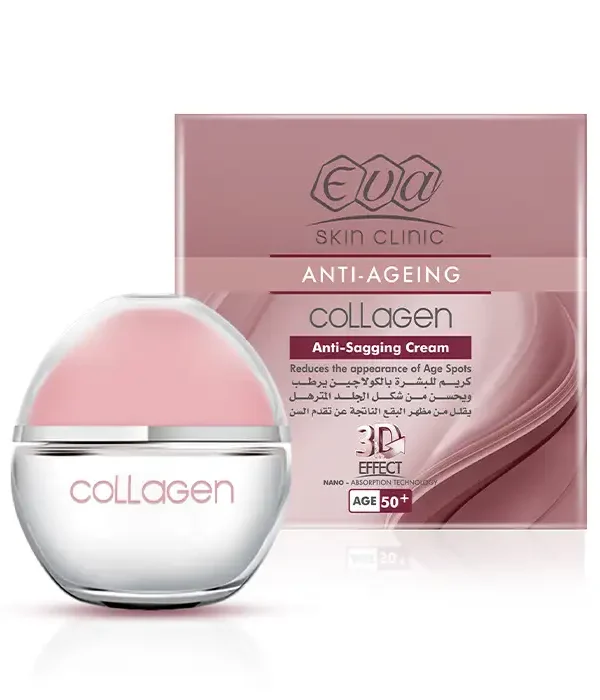 Eva Skin Clinic Anti-Ageing Collagen Anti-Sagging Cream For the signs of ageing ( +50 ) - 50 ml