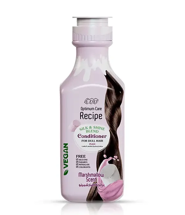 Eva Optimum Care Recipe Silk & Shine Blend Conditioner Marshmallow Scent 350 Ml