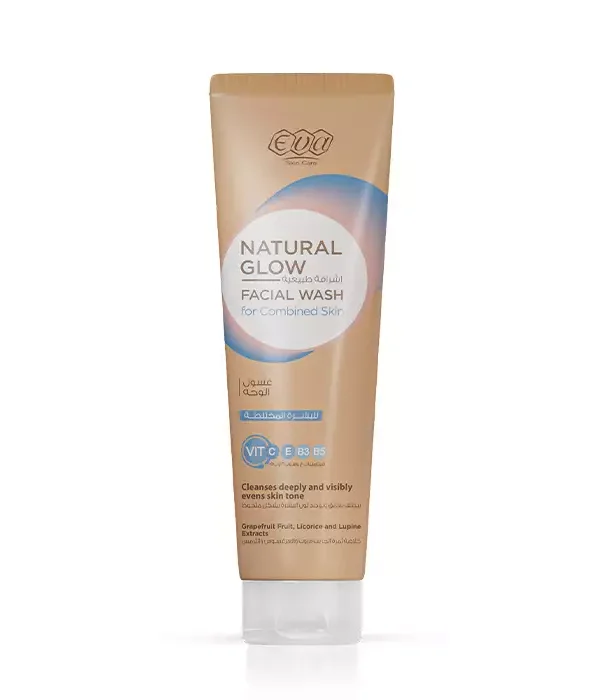 Eva Skin Care Natural Glow Facial Wash for Combined Skin 100 ml