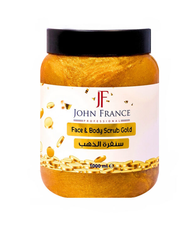 JF John France face  and body scrub gold 1000 ml