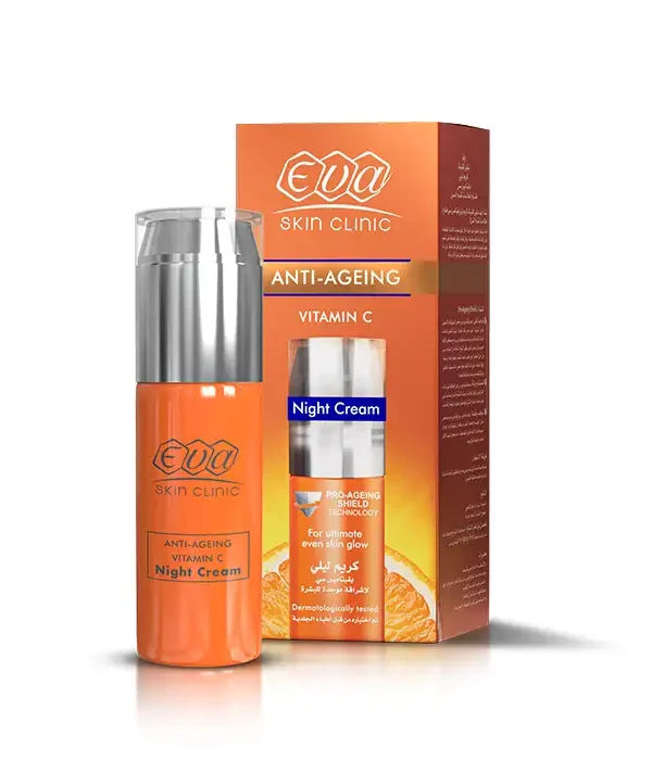 Eva Skin Clinic Vitamin C Night Cream For Ultimate Even Skin Glow 50 Ml
