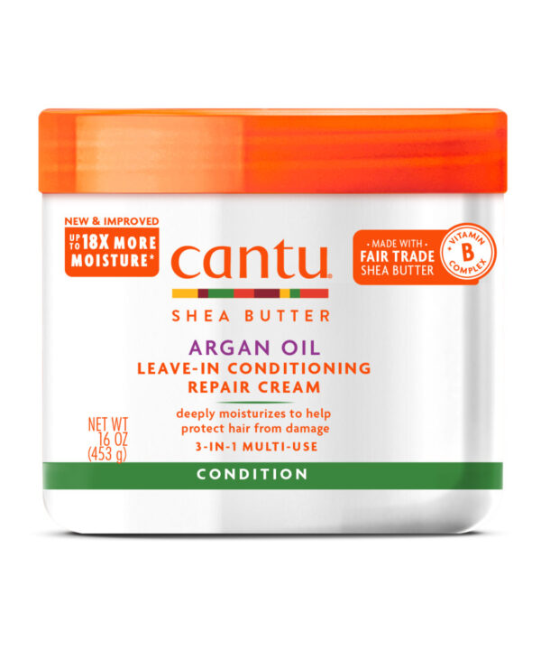 Cantu Argan Oil Leave-In Conditioning Repair Cream 3in1