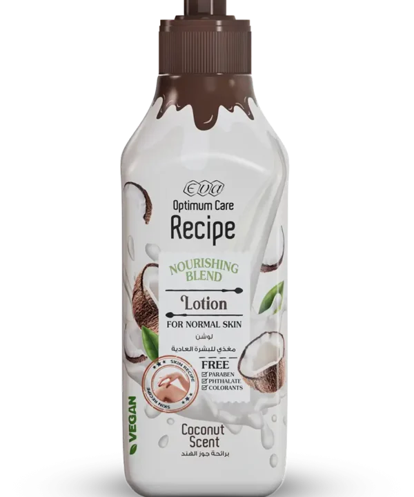 Eva Optimum Care Recipe Nourishing Blend Lotion For Normal Skin - Coconut Scent 370 Ml