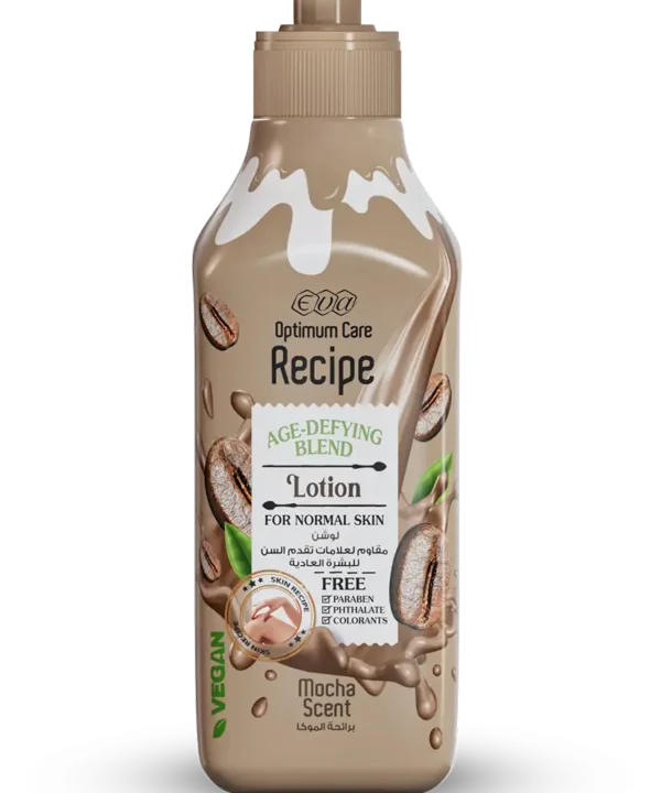 Eva Optimum Care Recipe Age Defying Blend Lotion For Normal Skin - Mocha Scent 370 Ml