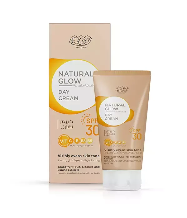 Eva Skin Care Natural Glow Day Cream with SPF 30 50 g