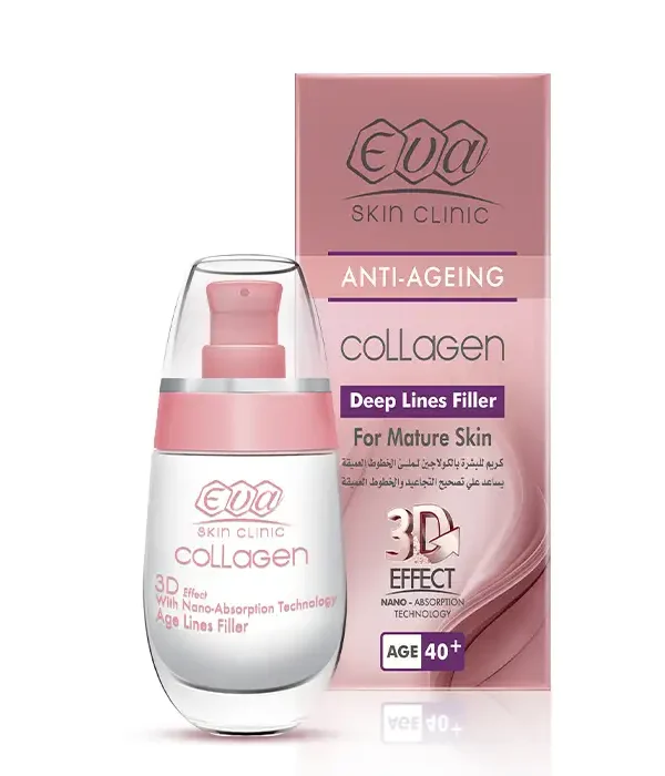Eva Skin Clinic Anti-Ageing Collagen Deep Lines Filler For Signs Of Ageing (+40) - 50 ml