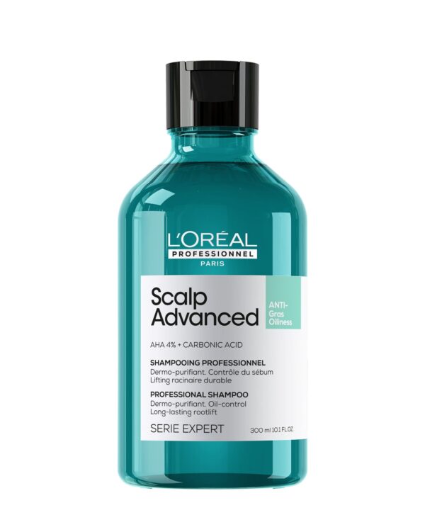 L`OREAL PROFESSIONNEL [Scalp Advanced] Anti-oiliness dermo-purifier shampoo.300ML