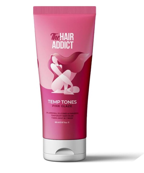 The hair addict Temp Tones – Pink Glaze 88ML
