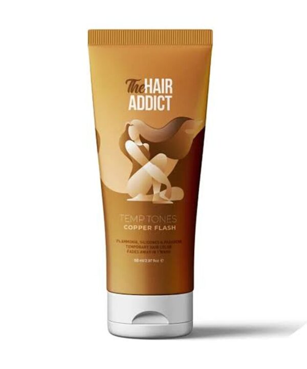 The hair addict Temp Tones – Copper Flash 88ML