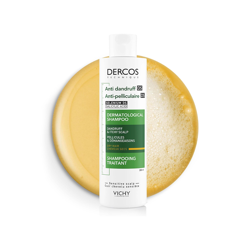 VICHY-Anti-Dandruff-DS-dermatological-shampoo-dandruff-&-itchy-scalp-normal-to-oily-hair-200ML