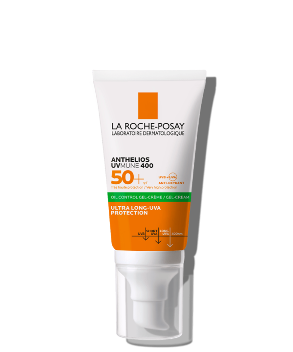 La Roche Posay ANTHELIOS UVMUNE 400 OIL CONTROL GEL-CREAM SPF50+Ultimate protection ultra-long UVA 50ml
