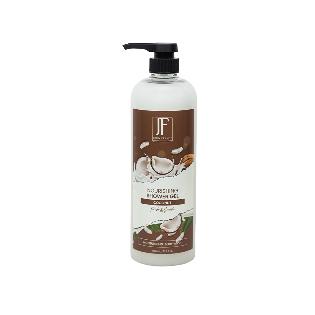 JF John France Nourishing shower gel coconut 1000ml