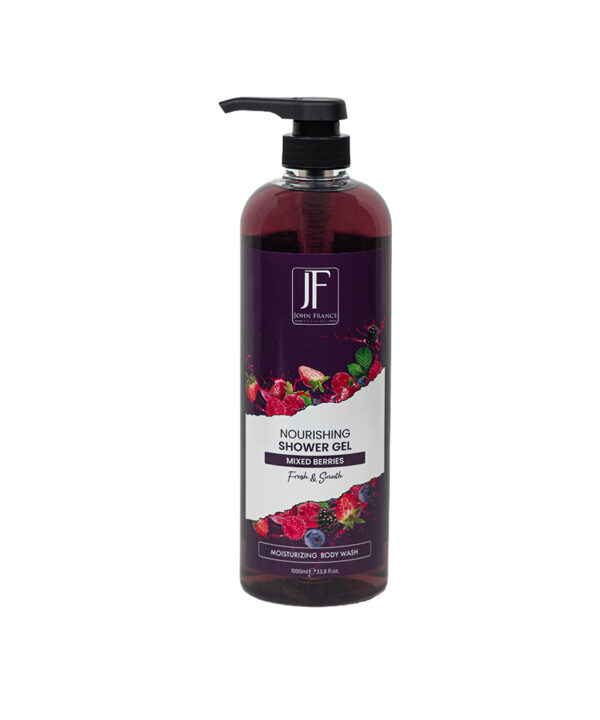 Jf John France Nourishing Shower Gel Mixed Berries – 1000Ml