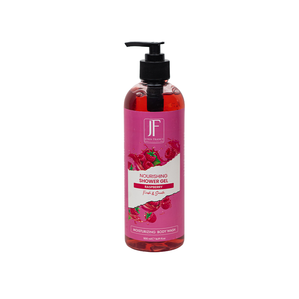 JF John France Nourishing shower gel raspberry 500ml