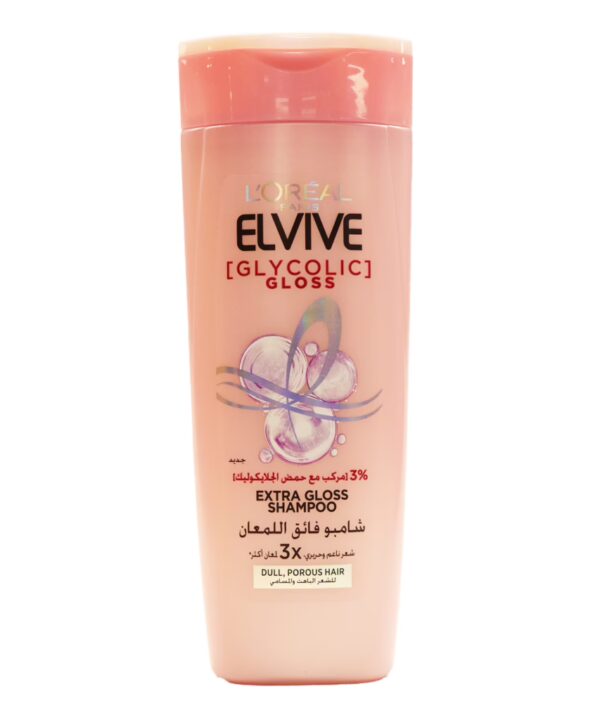 LOREAL Elvive Glycolic Gloss Shampoo for Dull Hair - 600 ml