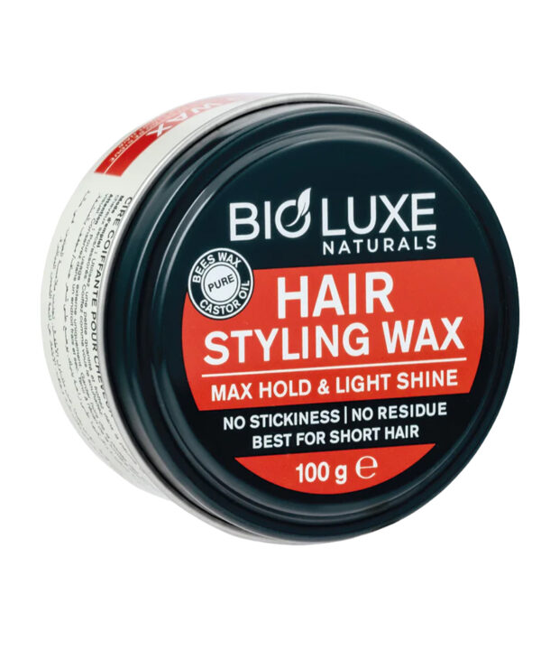 Bio Luxe Max Hold & Light Shine Hair Styling Wax 100 G