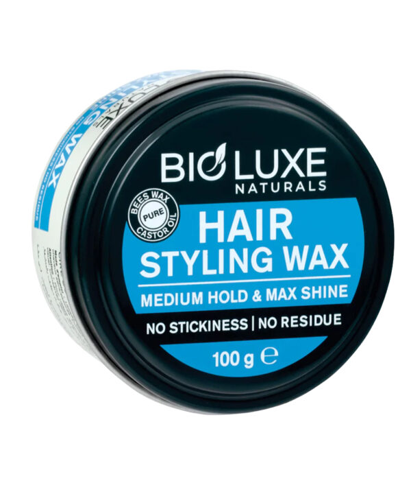 Bio Luxe Medium Hold & Max Shine Hair Styling Wax 100 G