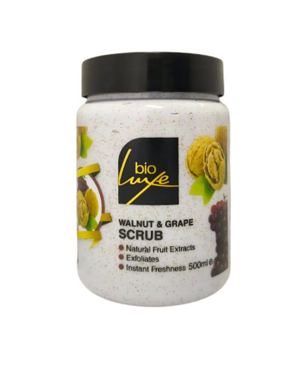 Bio Luxe Walnut & Grape Scrub 500 ml