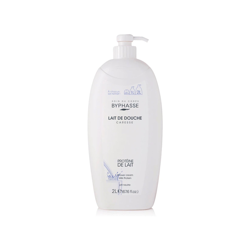 BYPHASSE-Caresse-Shower-Cream-Milk-Protein-1000-ml