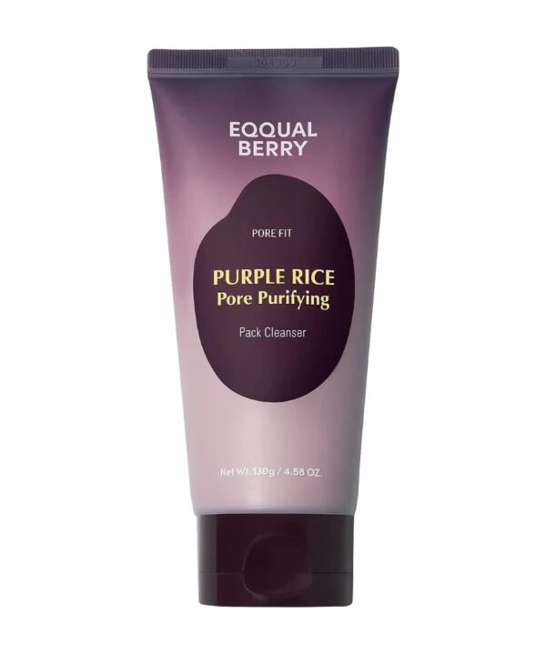 EQQUAL BERRY Purple Rice Pore Purifying Pack Cleanser 130g