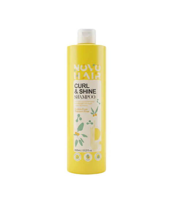 Novo Curl & Shine Shampoo Sulfate Free | 450 Ml |