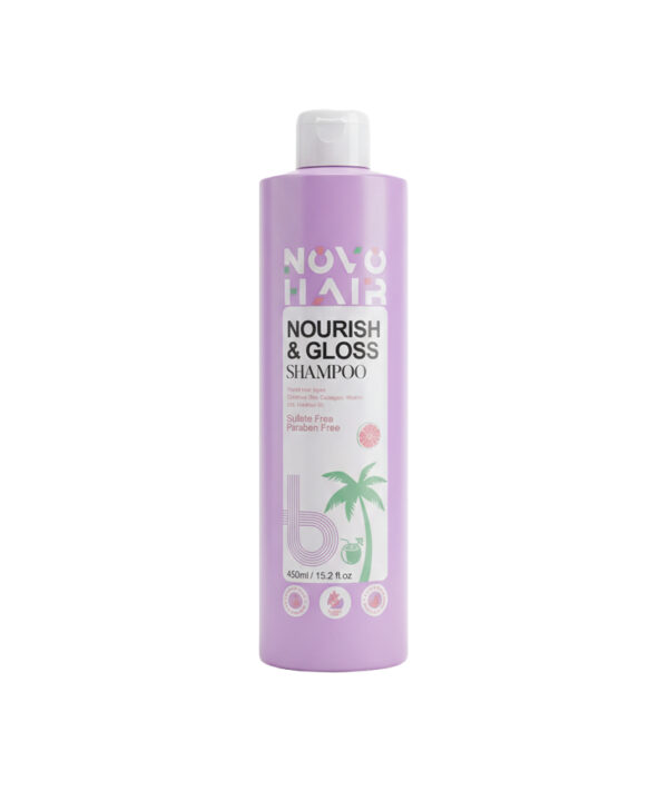 Novo Nourish & Gloss Shampoo Sulfate Free | 450 Ml |