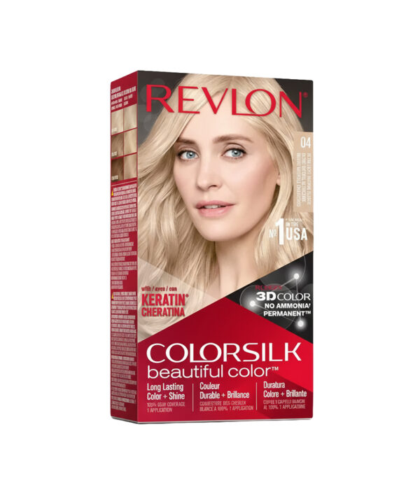 Revlon Ammonia Free Colorsilk 04 Ultra Light Natural Blonde