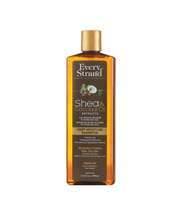Every Strand Shea & Coconut Oil Deep Moisture Shampoo 399 ml