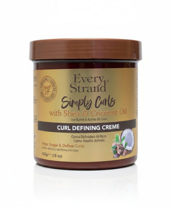 Every Strand Simply Curls & Shea and Coconut Oil Professional Curling Creme 425 g