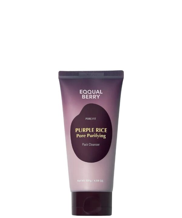 EQQUAL BERRY Purple Rice Pore Purifying Pack Cleanser 130g