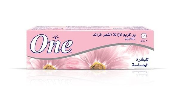 One Hair Removal Cream Enriched Chamomile For Sensitive Skin 140 Gm